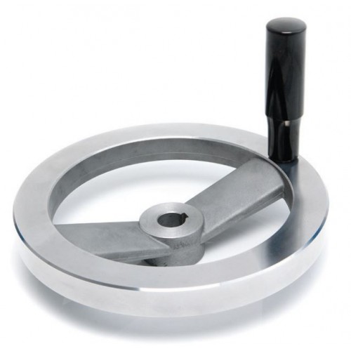 Spoked Aluminium Control Handwheel